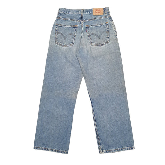 Mens Blue Levi  569 JeansW27 L27