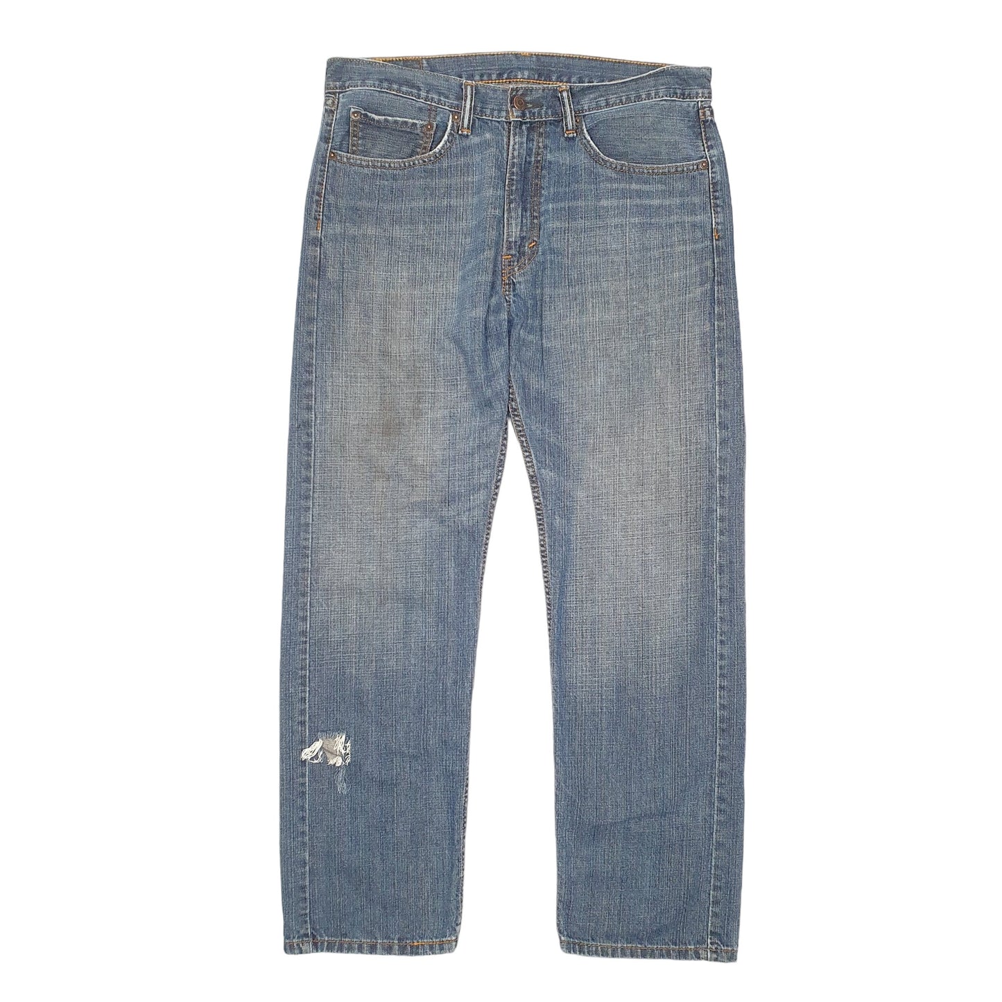 Mens Blue Levis  505 JeansW34 L30