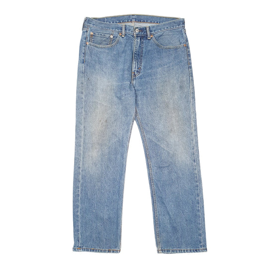 Mens Blue Levis 505 JeansW35 L30