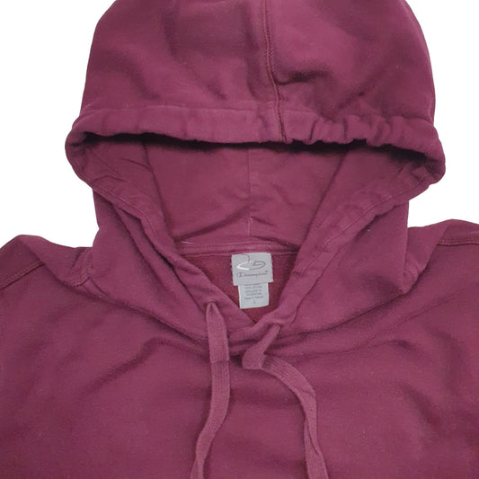 Mens Burgundy Champion  Hoodie Jumper