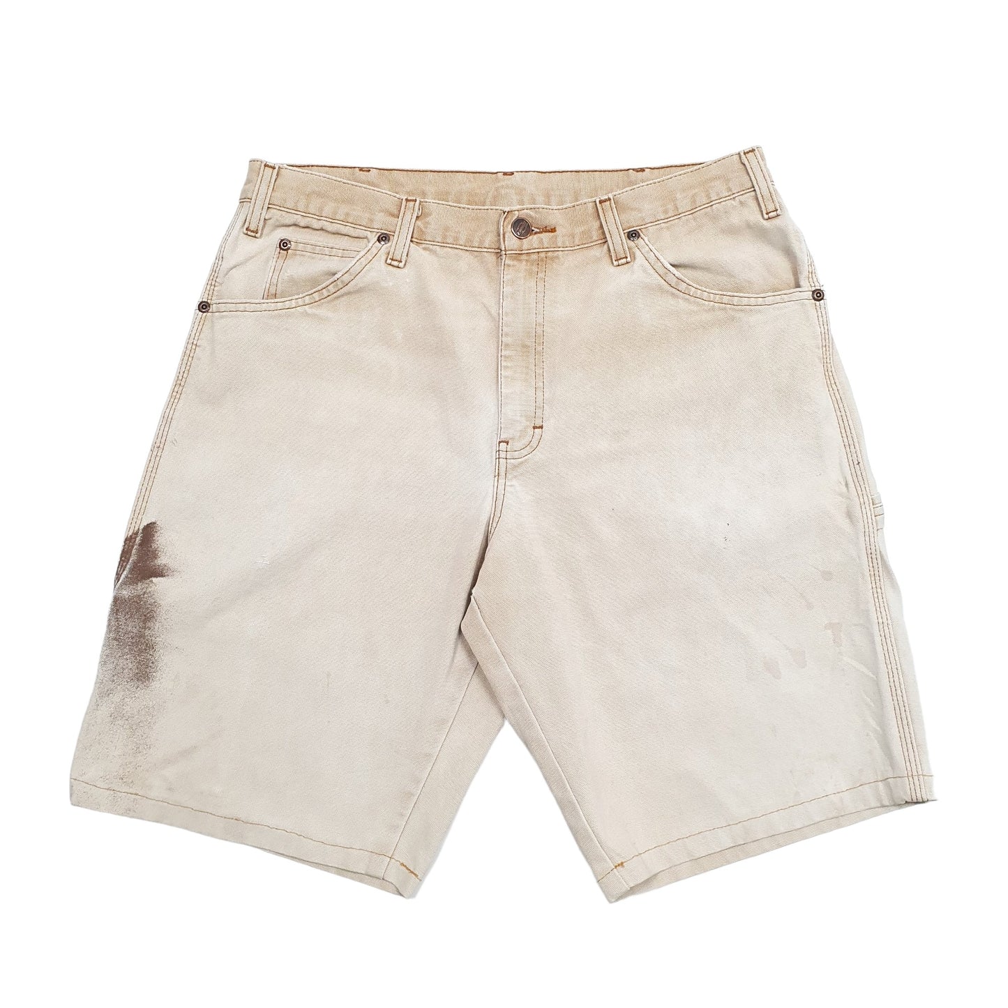 Mens Tan Dickies  Carpenter Shorts