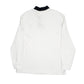 Mens White Polo Ralph Lauren Rugby Shirt Crewneck Jumper