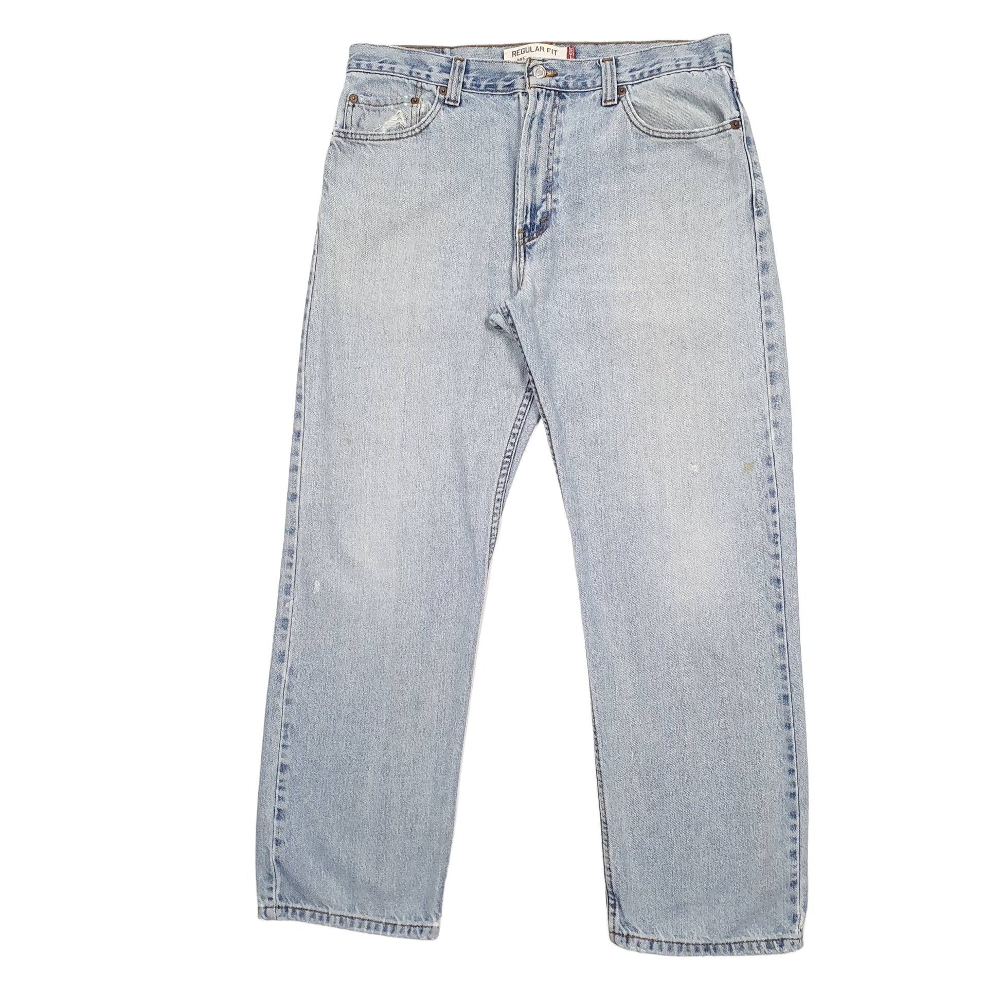 Mens Blue Levis  505 JeansW36 L30