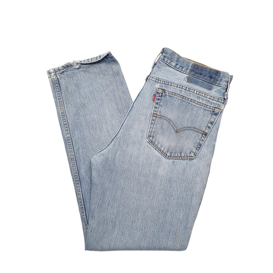 Mens Blue Levis 505 JeansW34 L30
