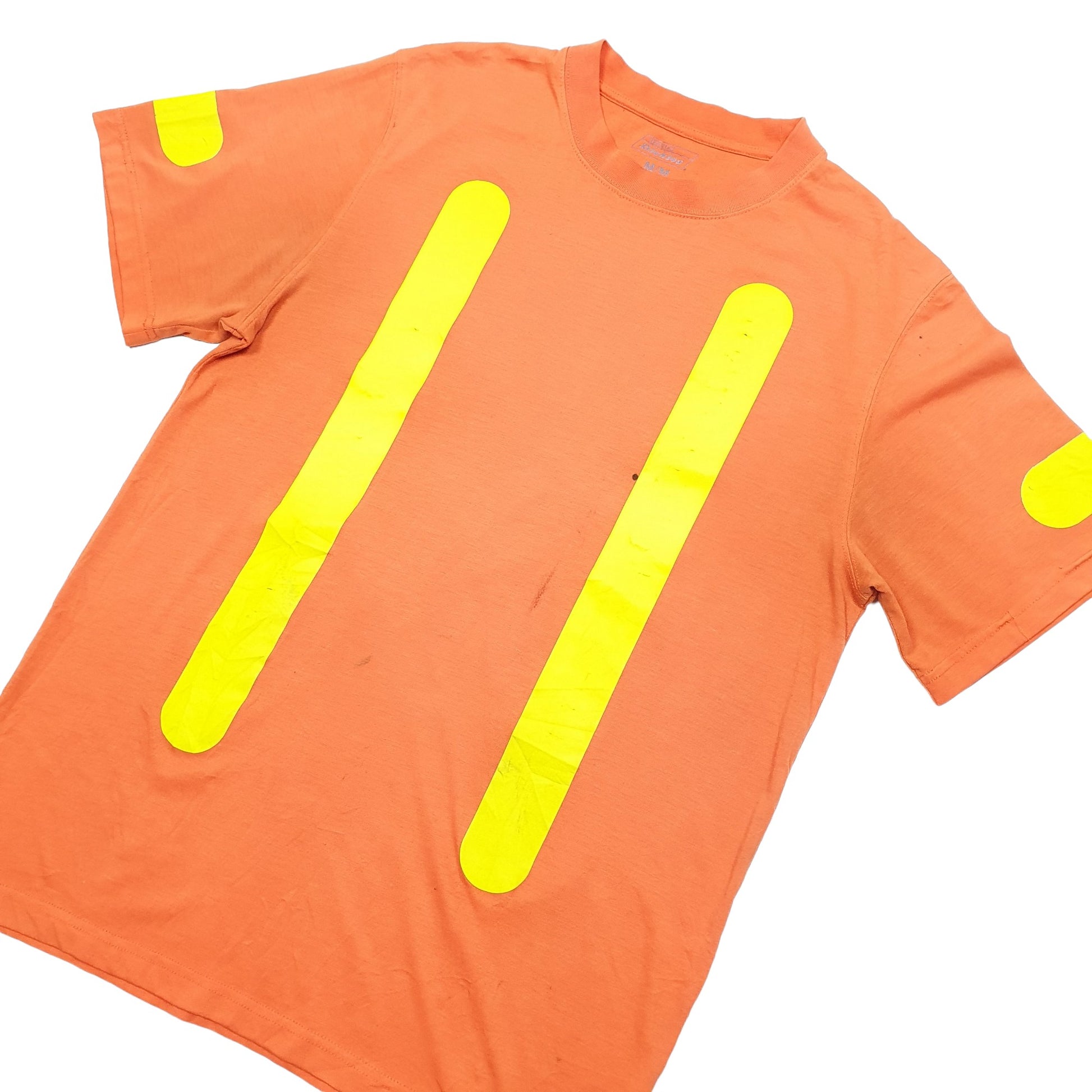 Mens Orange Dickies  Short Sleeve T Shirt