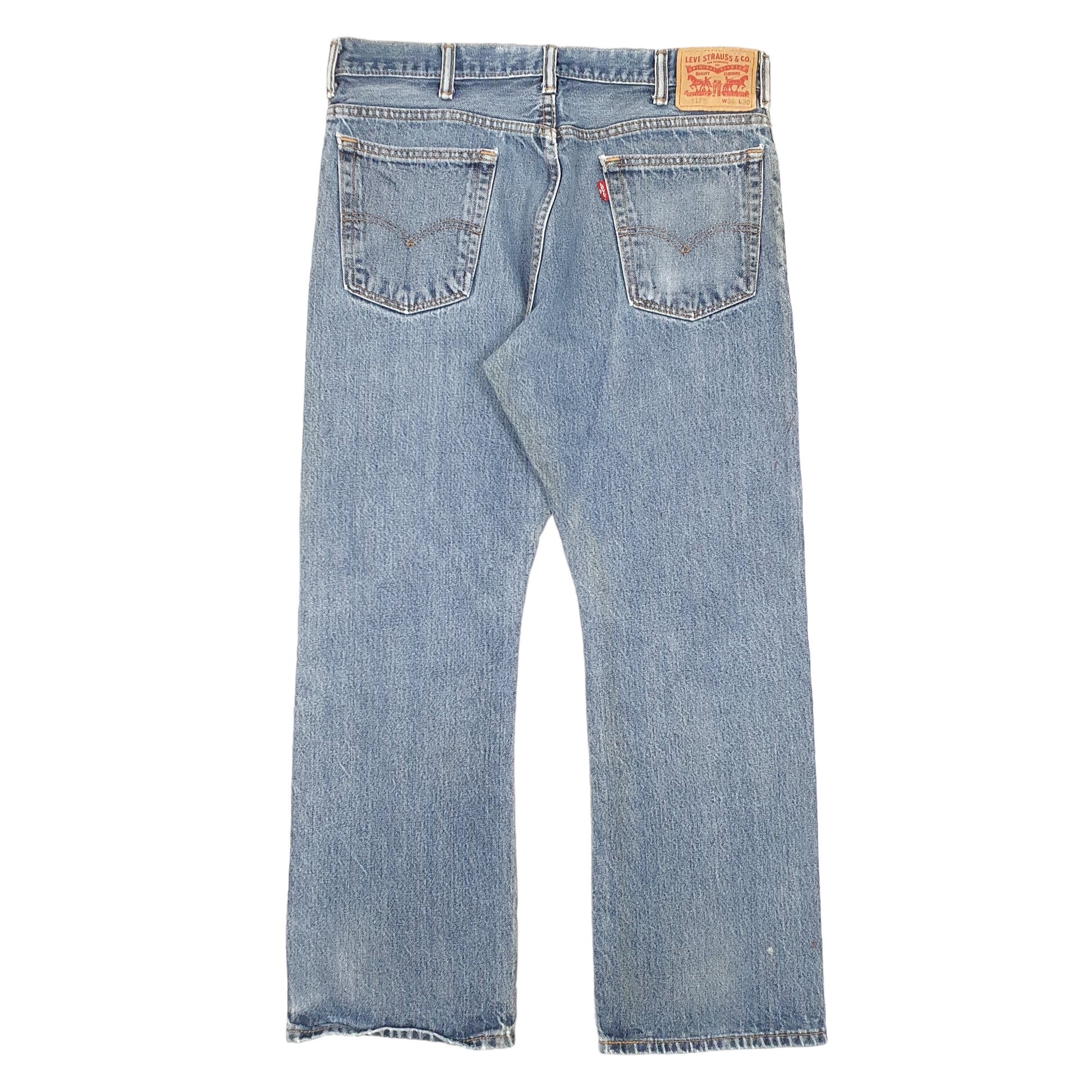 Mens Blue Levis  517 JeansW35 L30