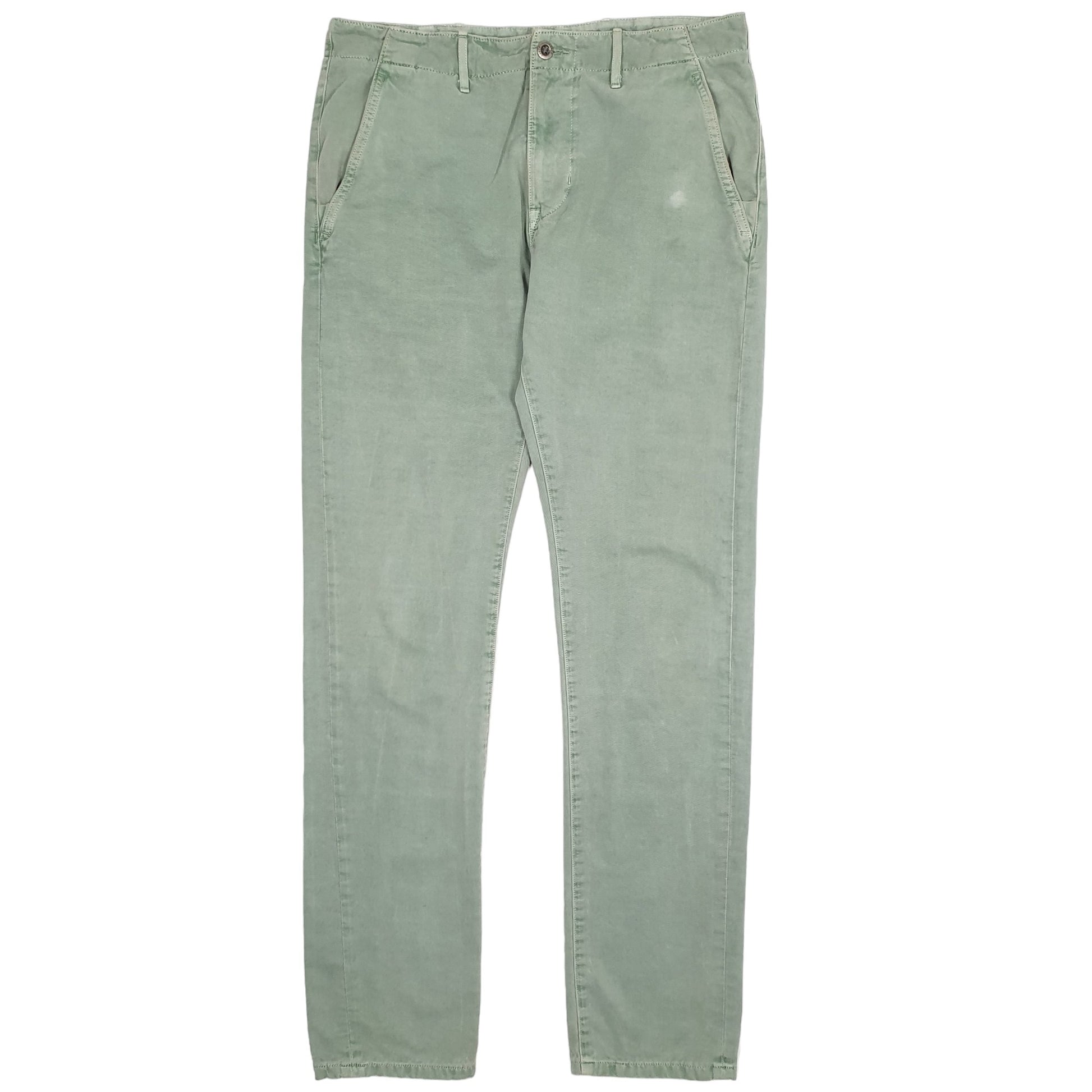 Mens Green Levis  Chino Trousers