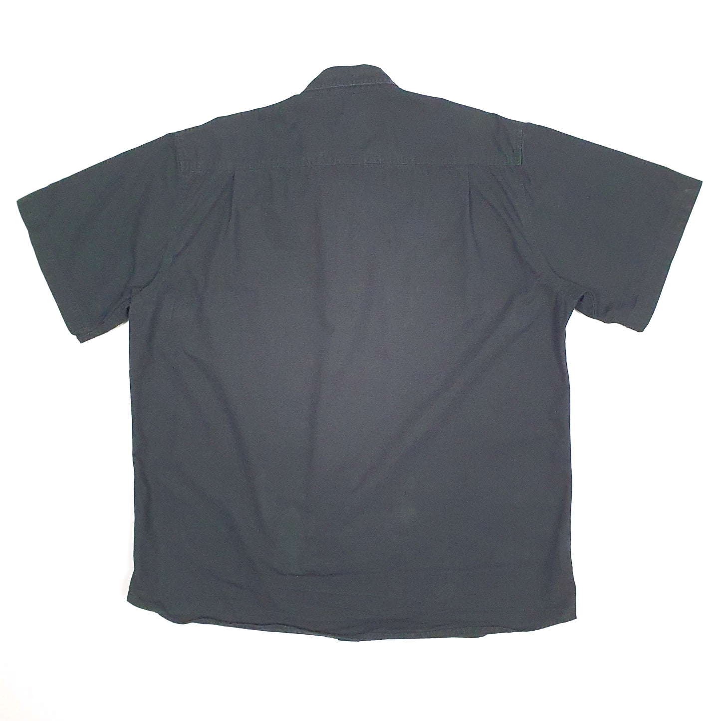 Mens Black Dickies Workwear Short Sleeve Shirt