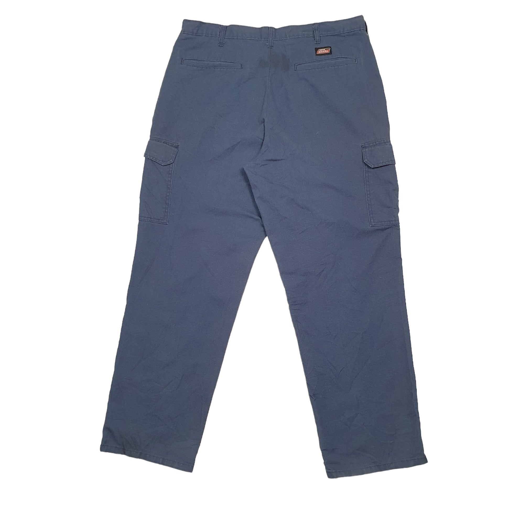 Mens Blue Dickies  Cargo Trousers