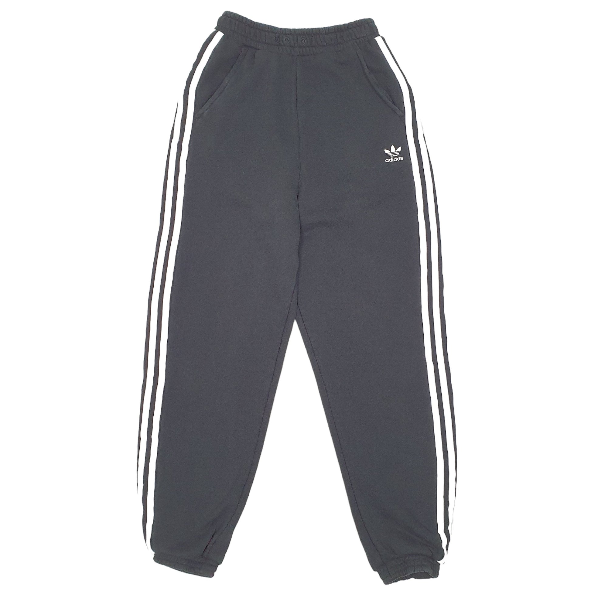 Womens Black Adidas  Jogger Trousers