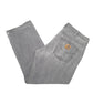 Mens Grey Carhartt Western Pant Casual JeansW36 L30