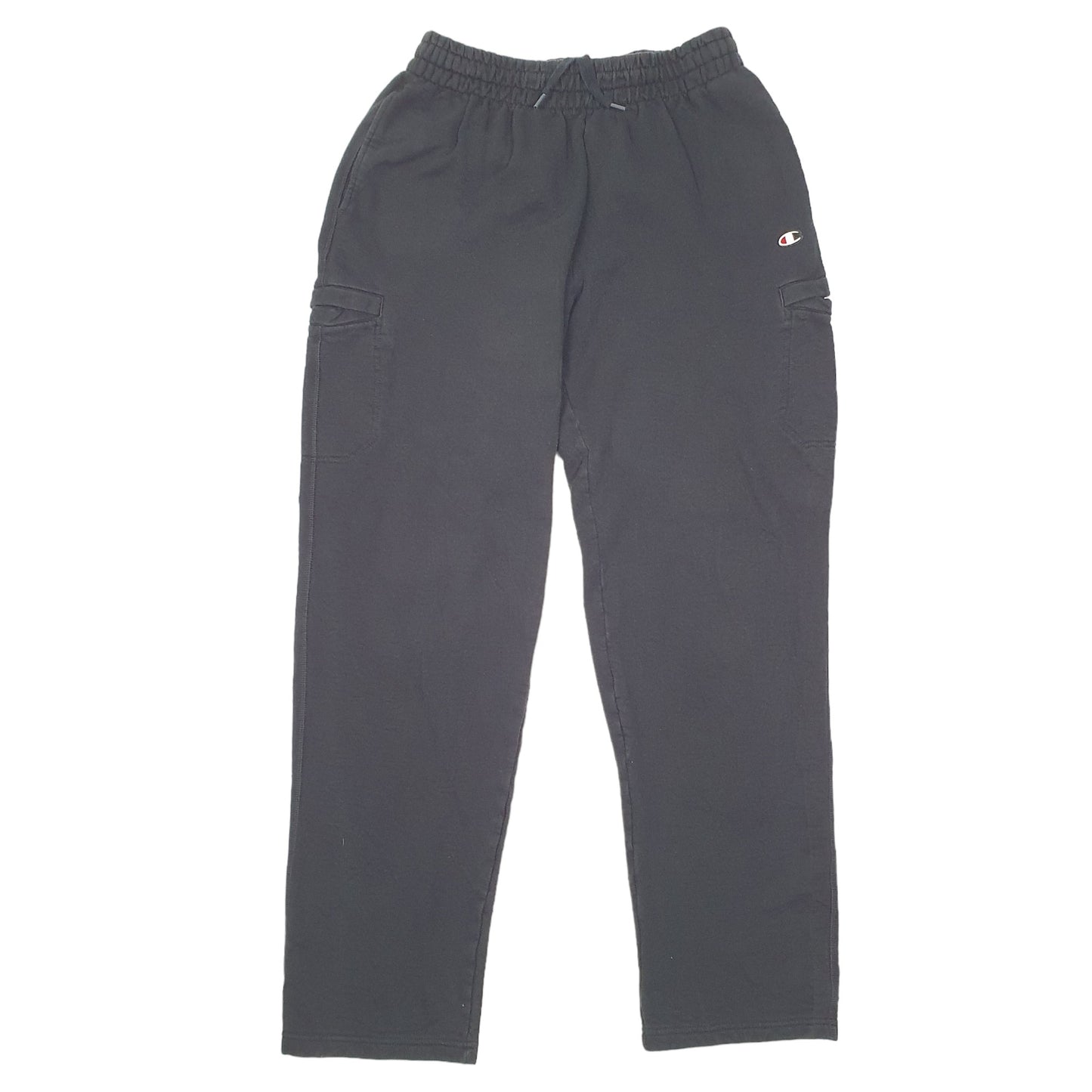Mens Black Champion  Jogger Trousers