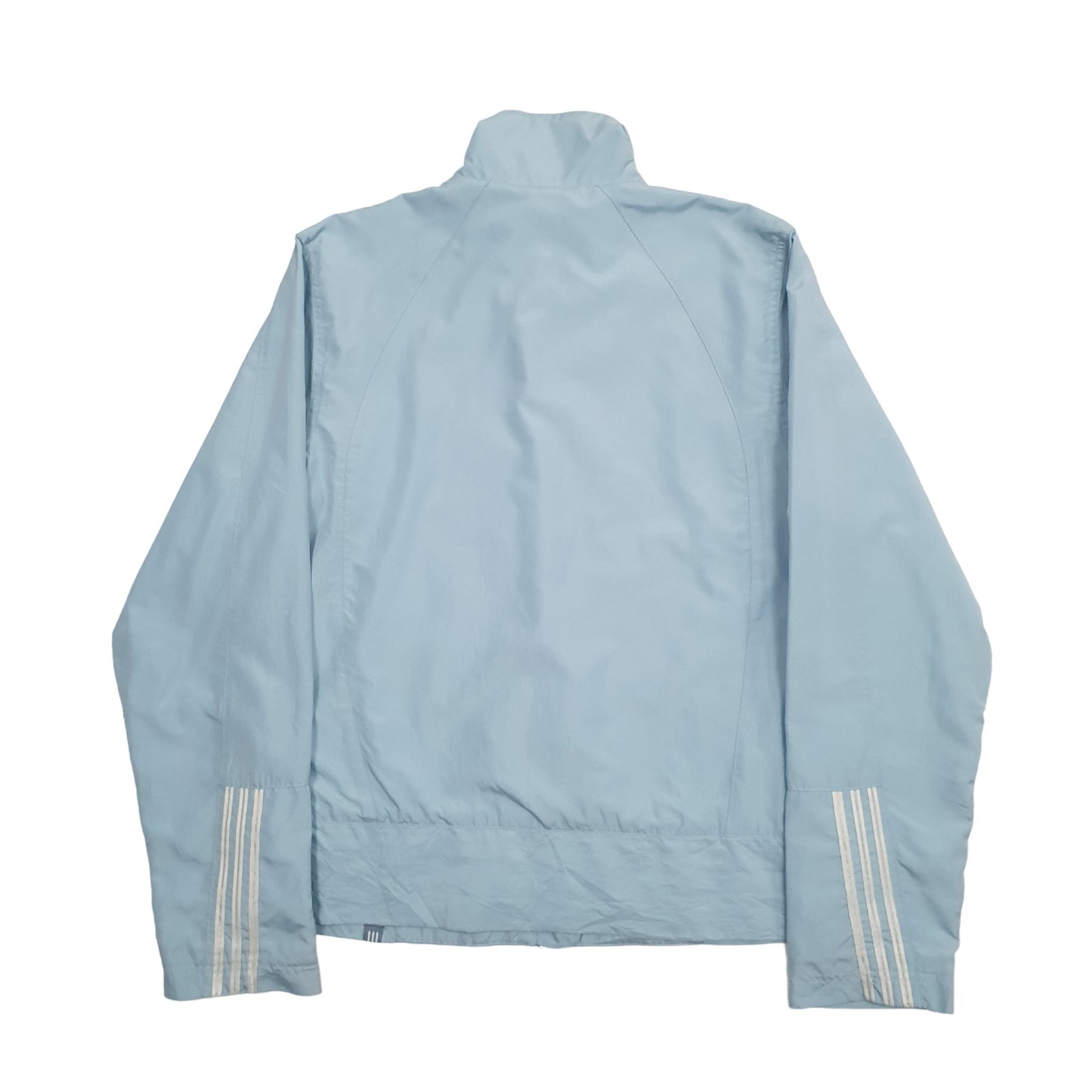 Womens Blue Adidas Track Sport Full Zip Jumper