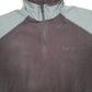 Mens Grey Polar Skate Co  Quarter Zip Jumper