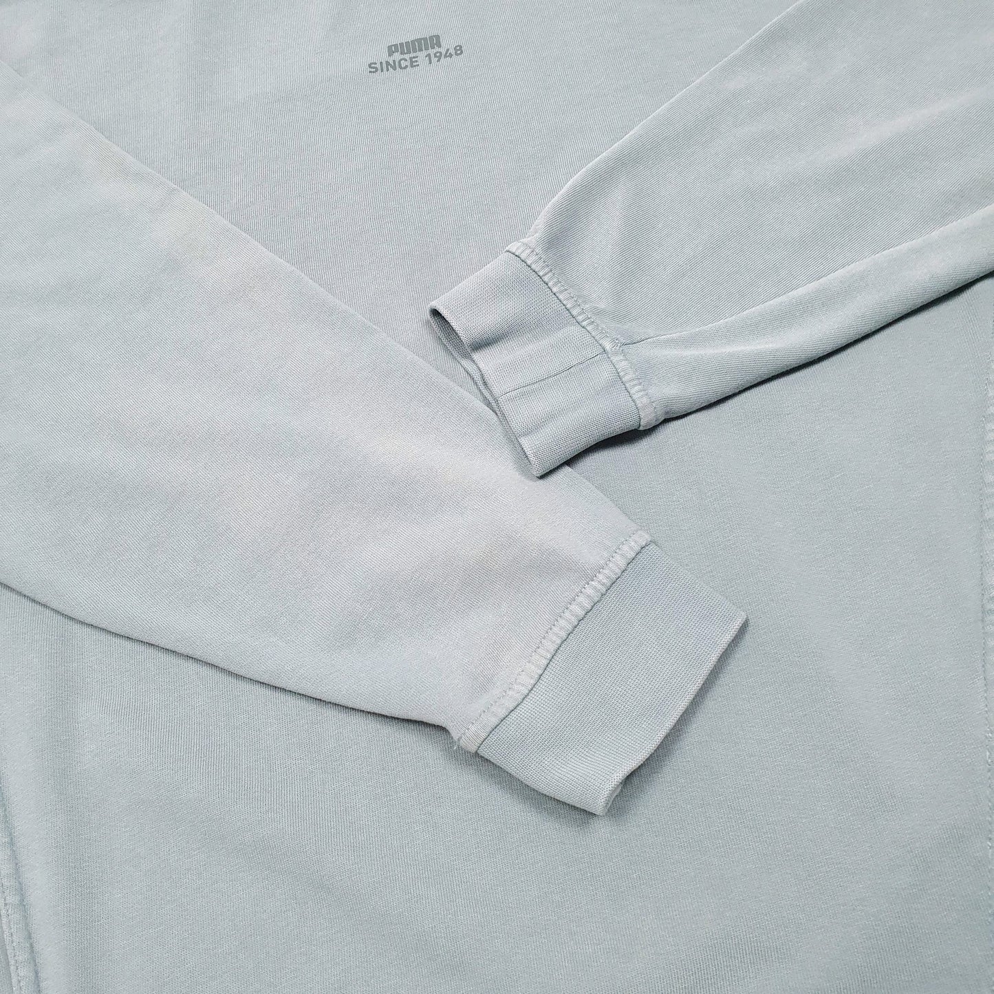 Mens Blue Puma Since 1948 Crewneck Jumper