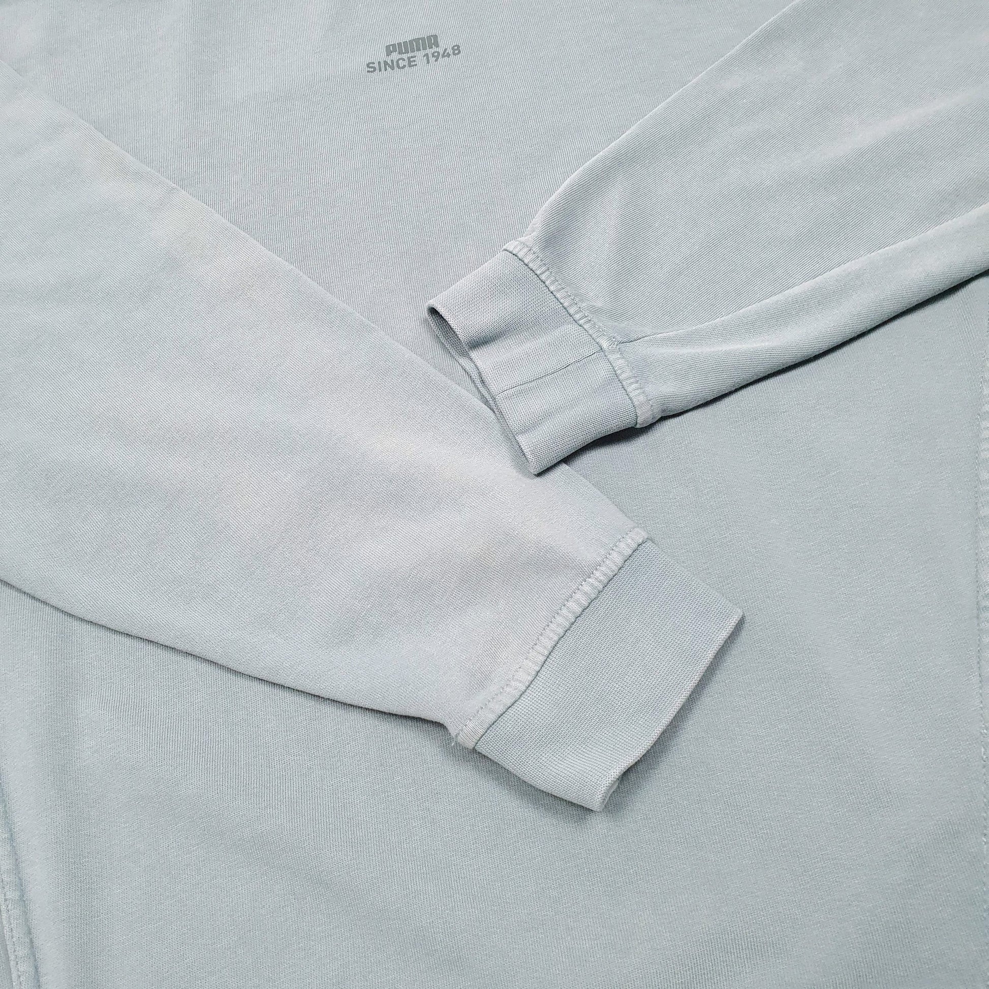 Mens Blue Puma Since 1948 Crewneck Jumper