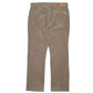 Mens Brown Calvin Klein  Corduroy Trousers