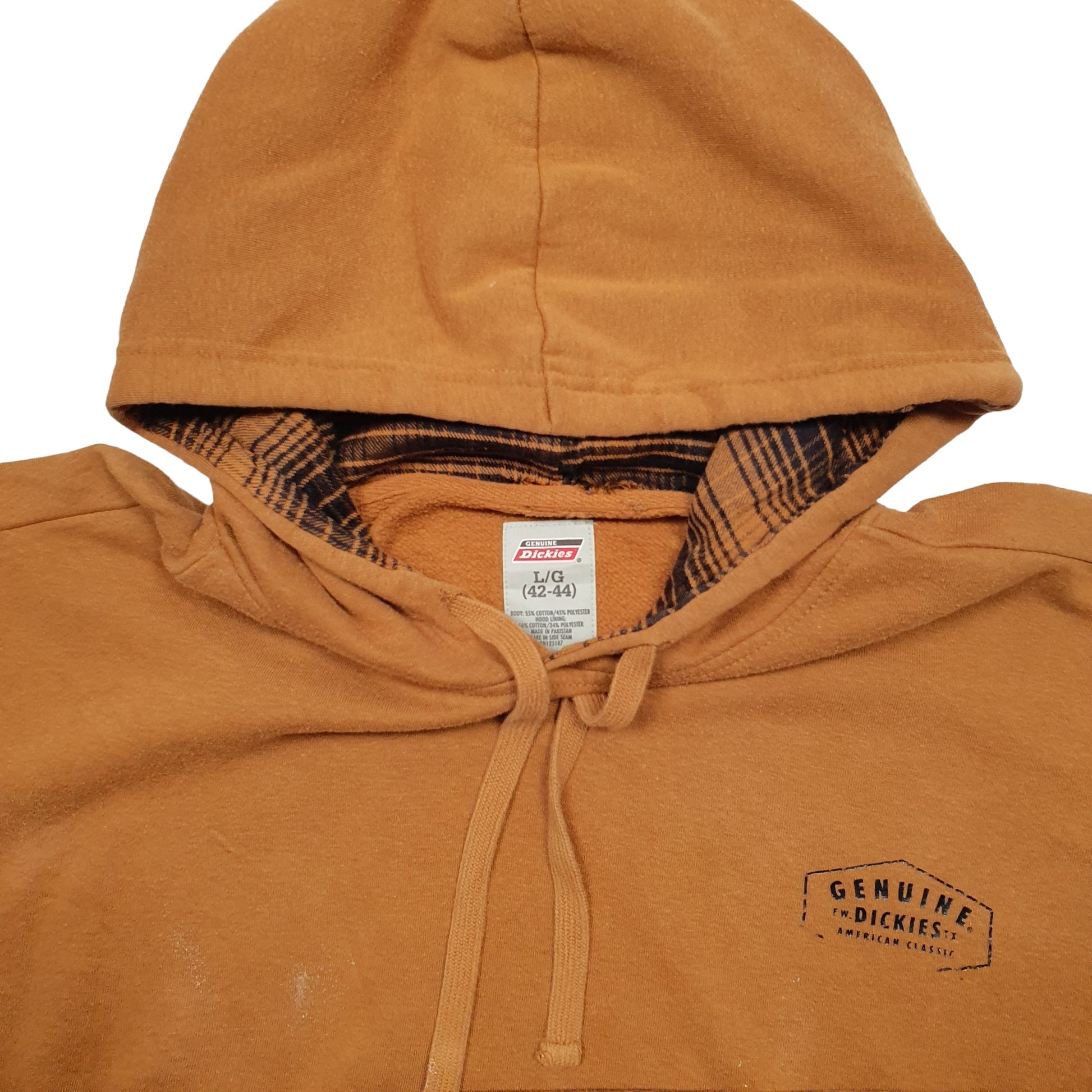 Mens Tan Dickies  Hoodie Jumper