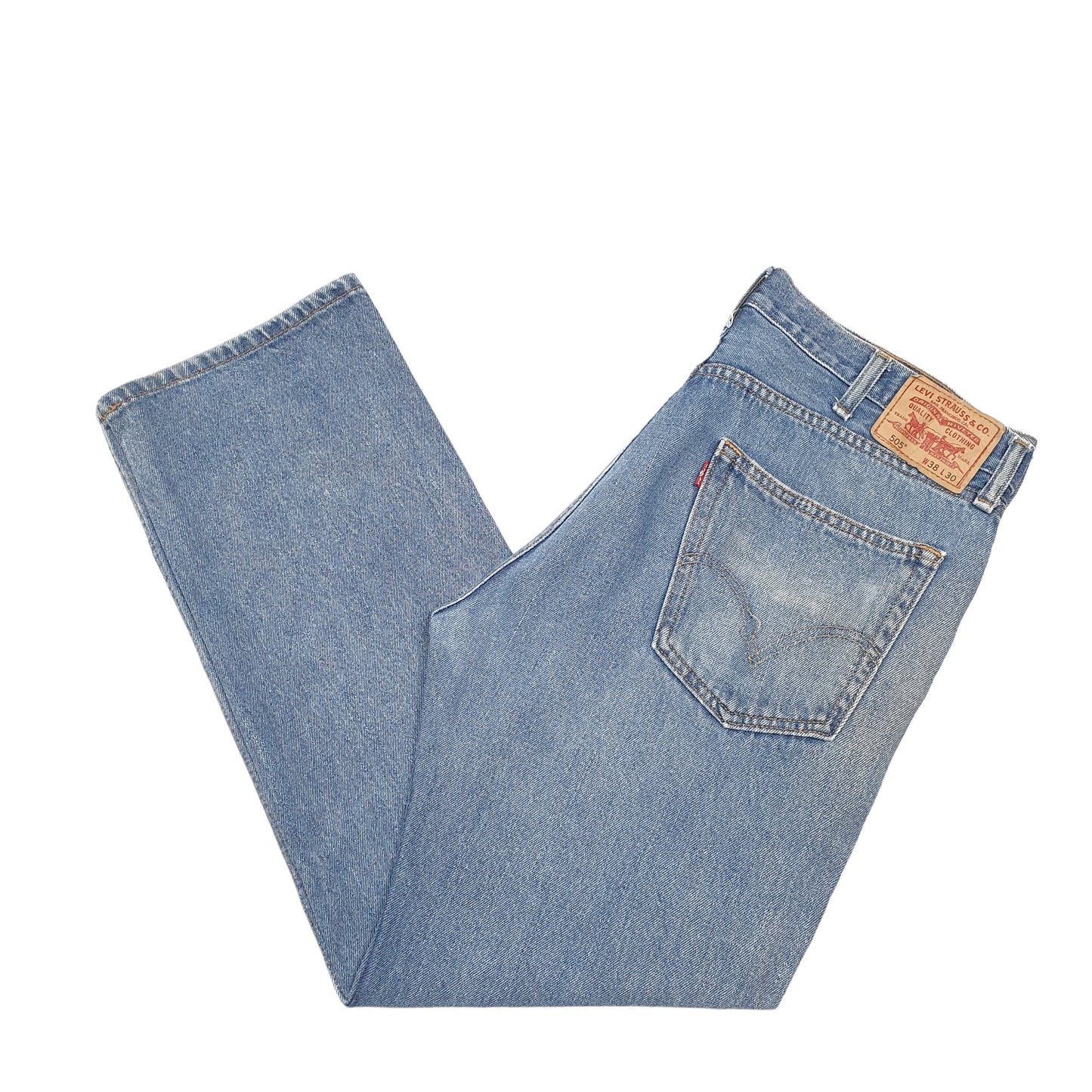 Mens Blue Levis  505 JeansW38 L30