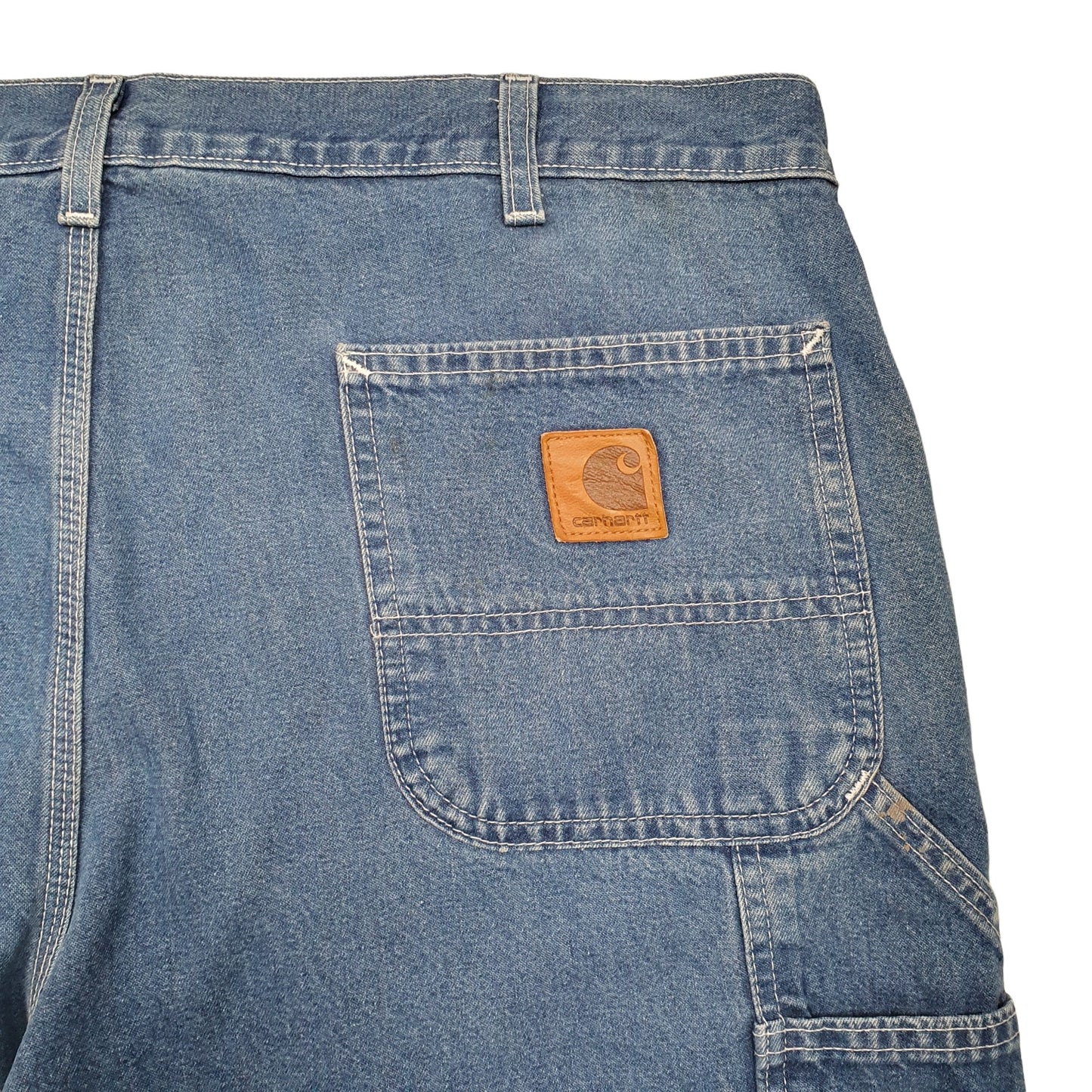 Mens Blue Carhartt  Carpenter Shorts