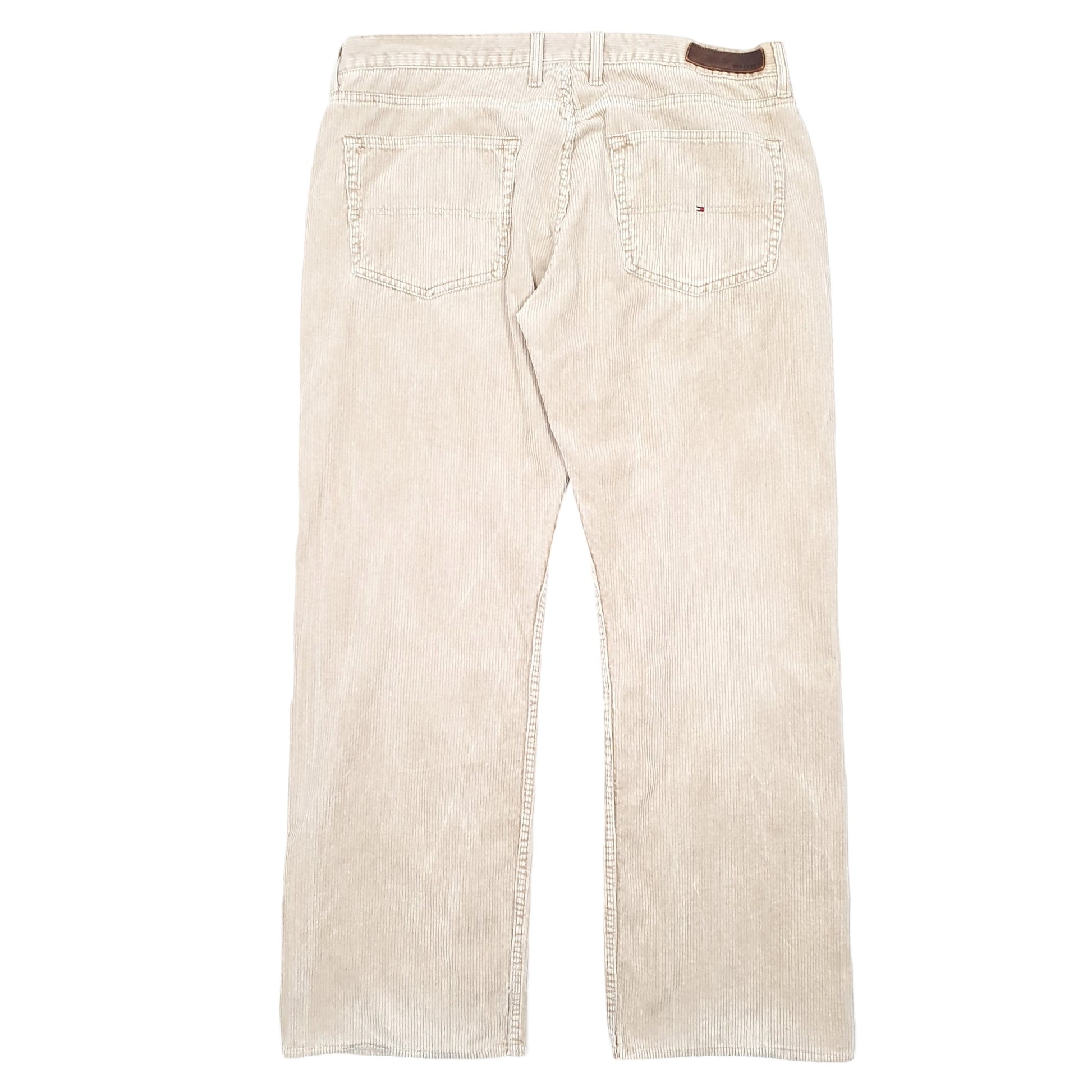 Mens Beige Tommy Hilfiger  Corduroy Trousers