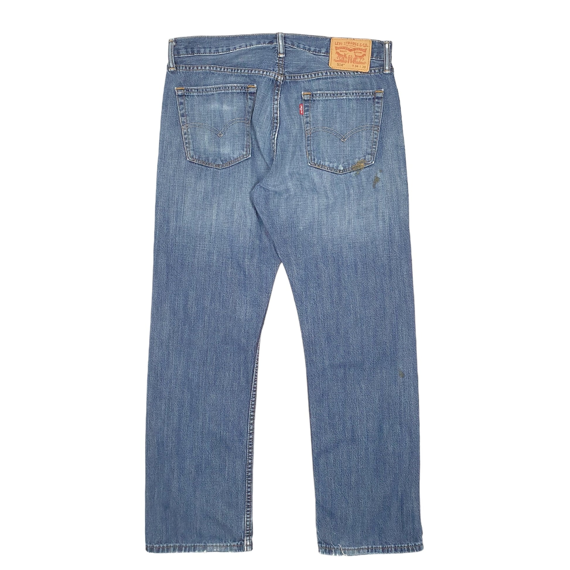 Mens Blue Levis  514 JeansW34 L30