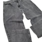 Mens Grey Carhartt Tapered WIP Pontiac Pant Casual JeansW36 L30