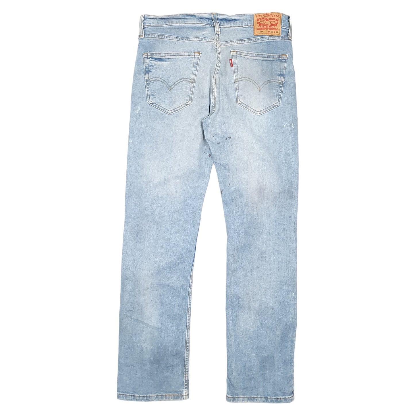 Mens Blue Levis Stretch 514 JeansW32 L32