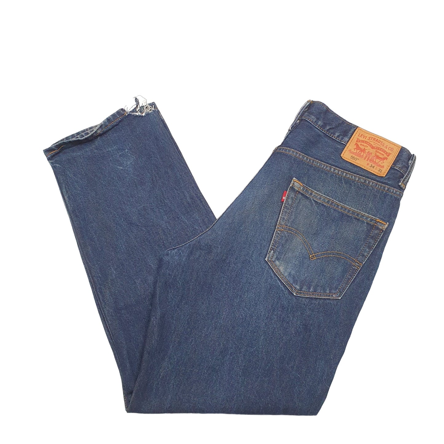 Mens Blue Levis  550 JeansW34 L31