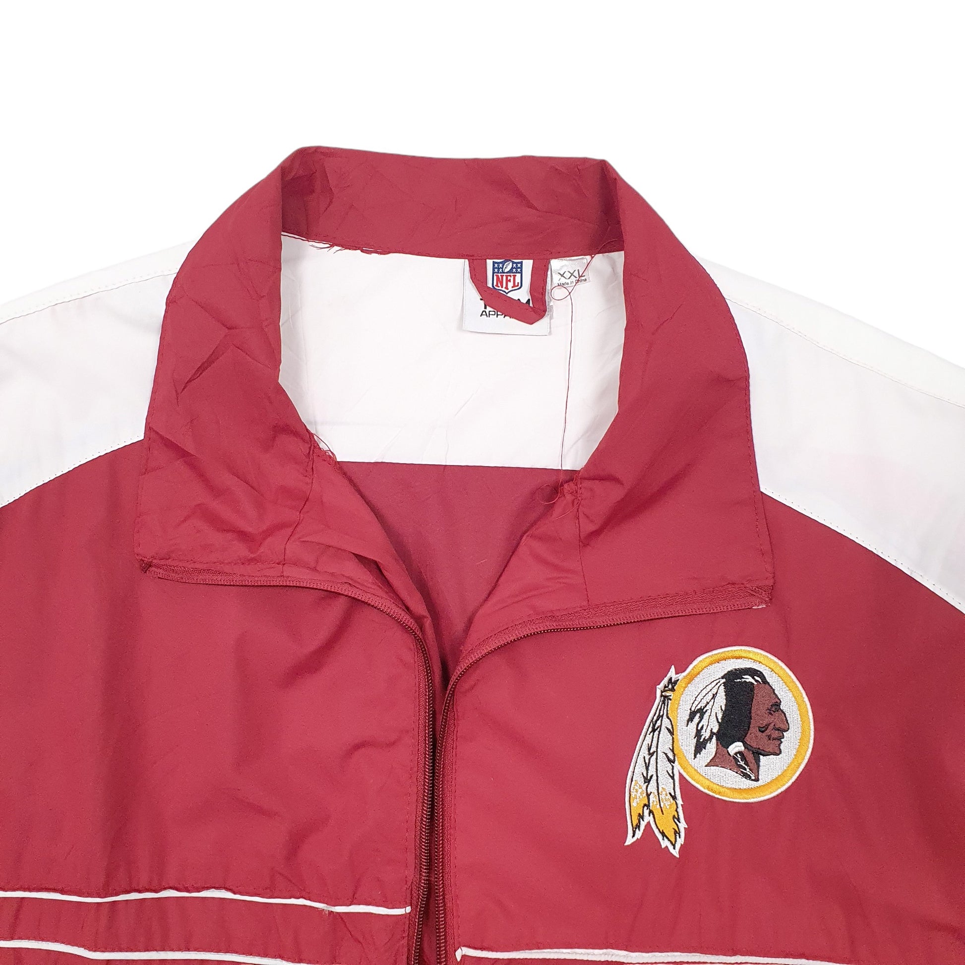 Mens Burgundy NFL Washington Redskins USA Football  Coat