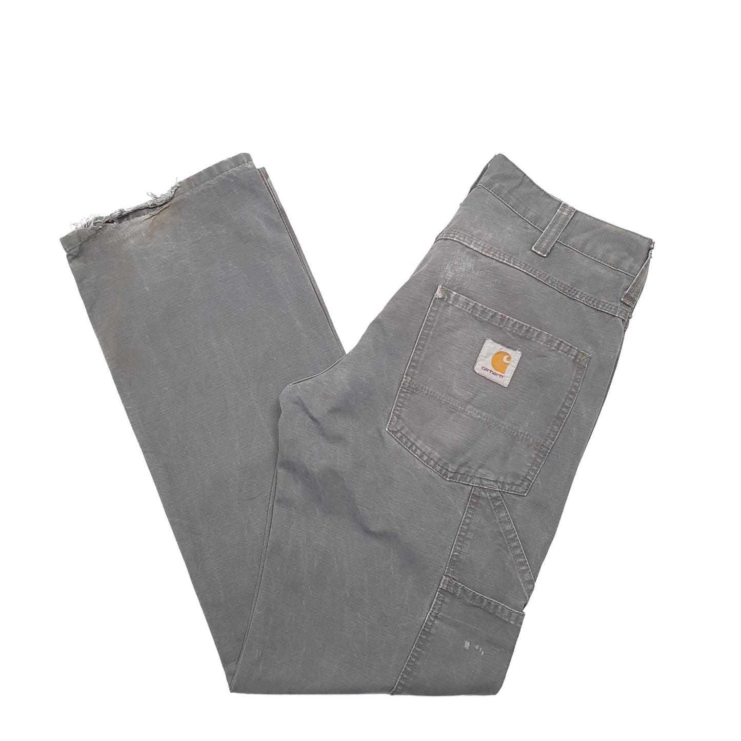 Mens Grey Carhartt Trax Pant Carpenter Trousers