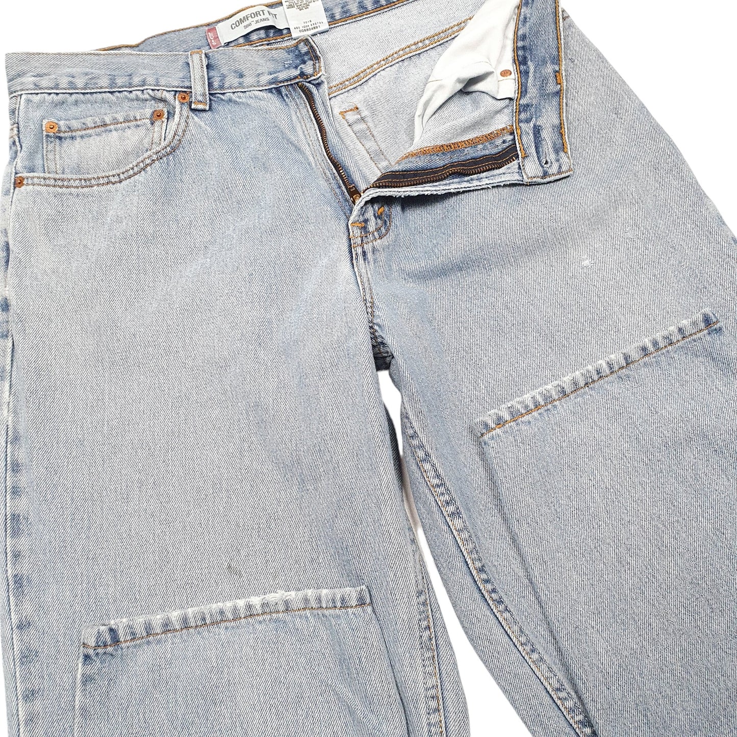 Mens Blue Levis Comfort Fit 560 JeansW34 L32