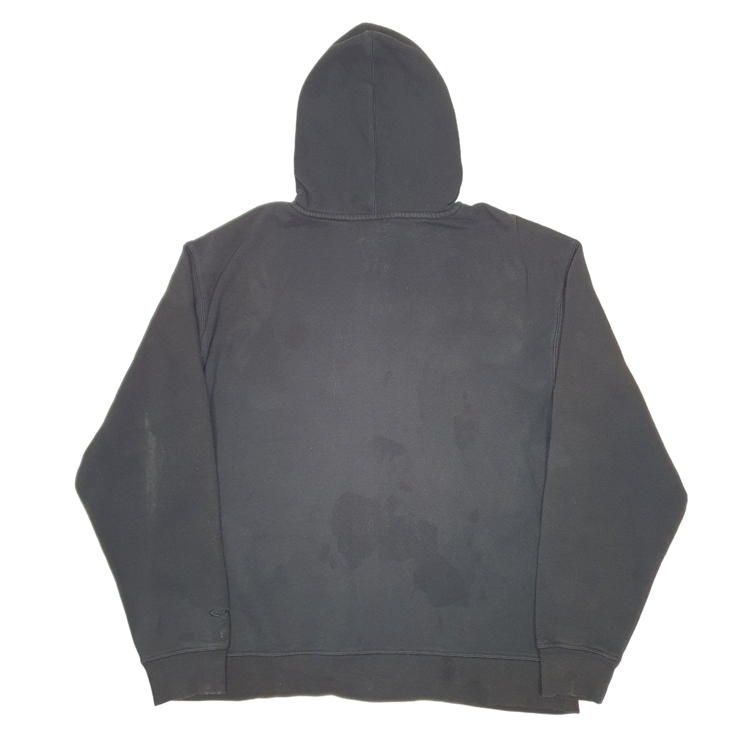 Mens Black Champion Hoodie Cross Fit Dixie Full Zip Jumper