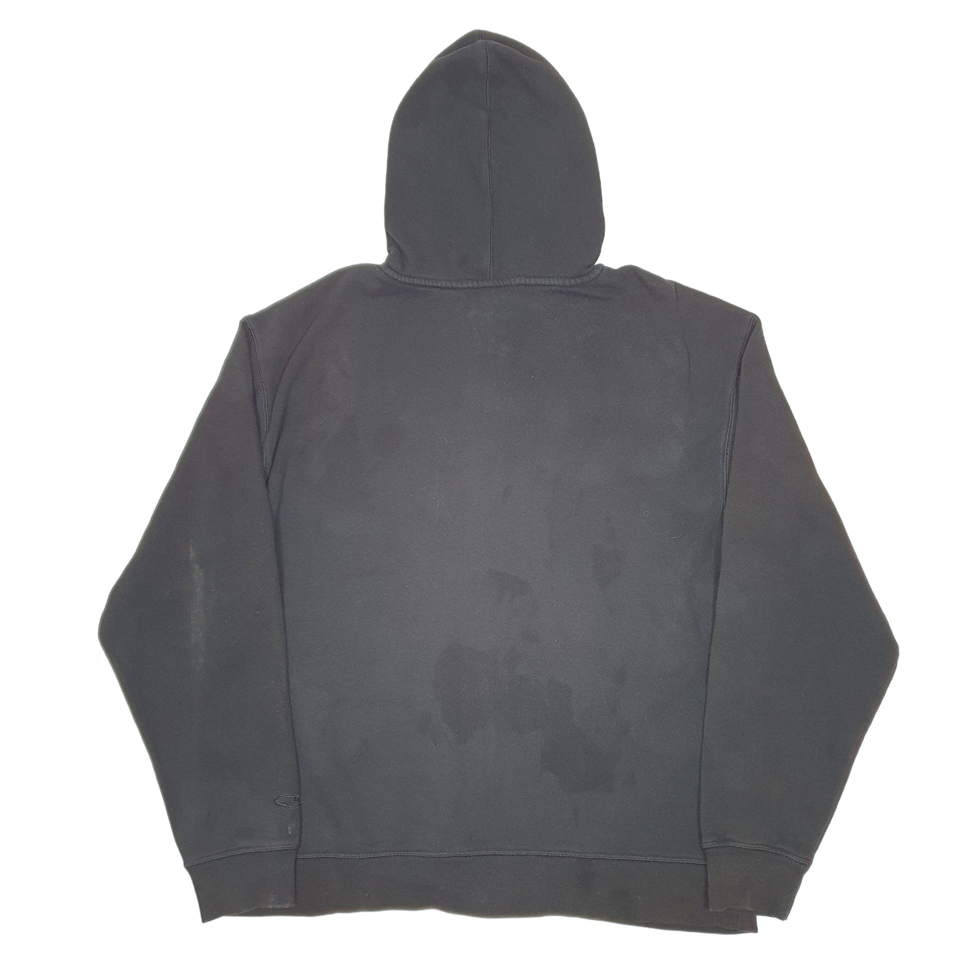 Mens Black Champion Hoodie Cross Fit Dixie Full Zip Jumper