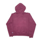 Womens Burgundy Champion Spellout Hoodie Jumper