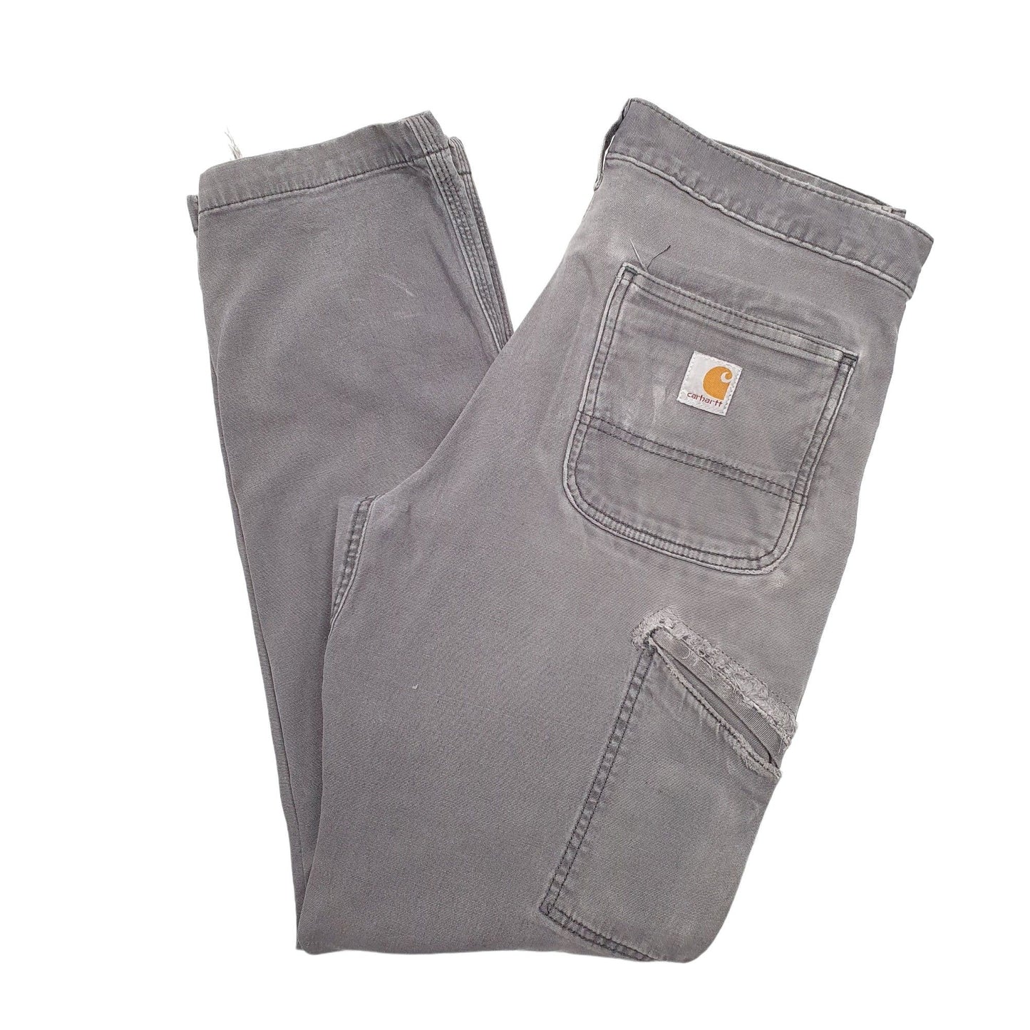 Mens Grey Carhartt  Carpenter Trousers