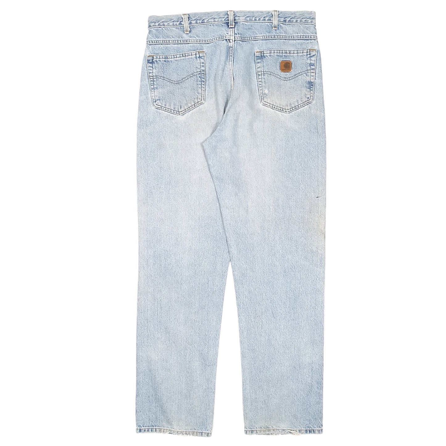 Mens Blue Carhartt Relaxed B160 JeansW38 L34
