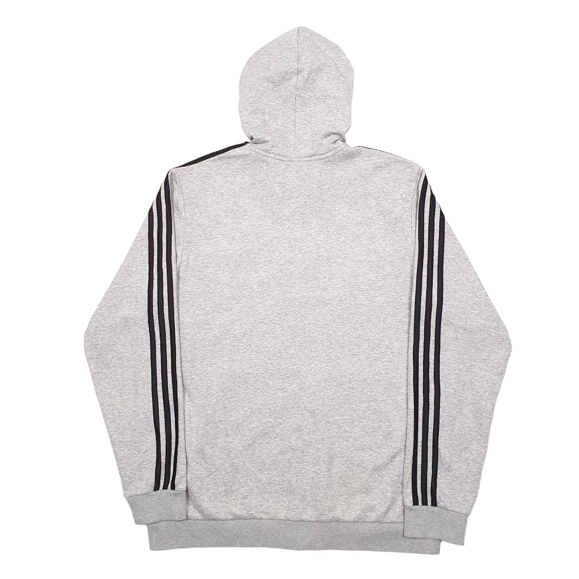 Mens Grey Adidas  Full Zip Jumper