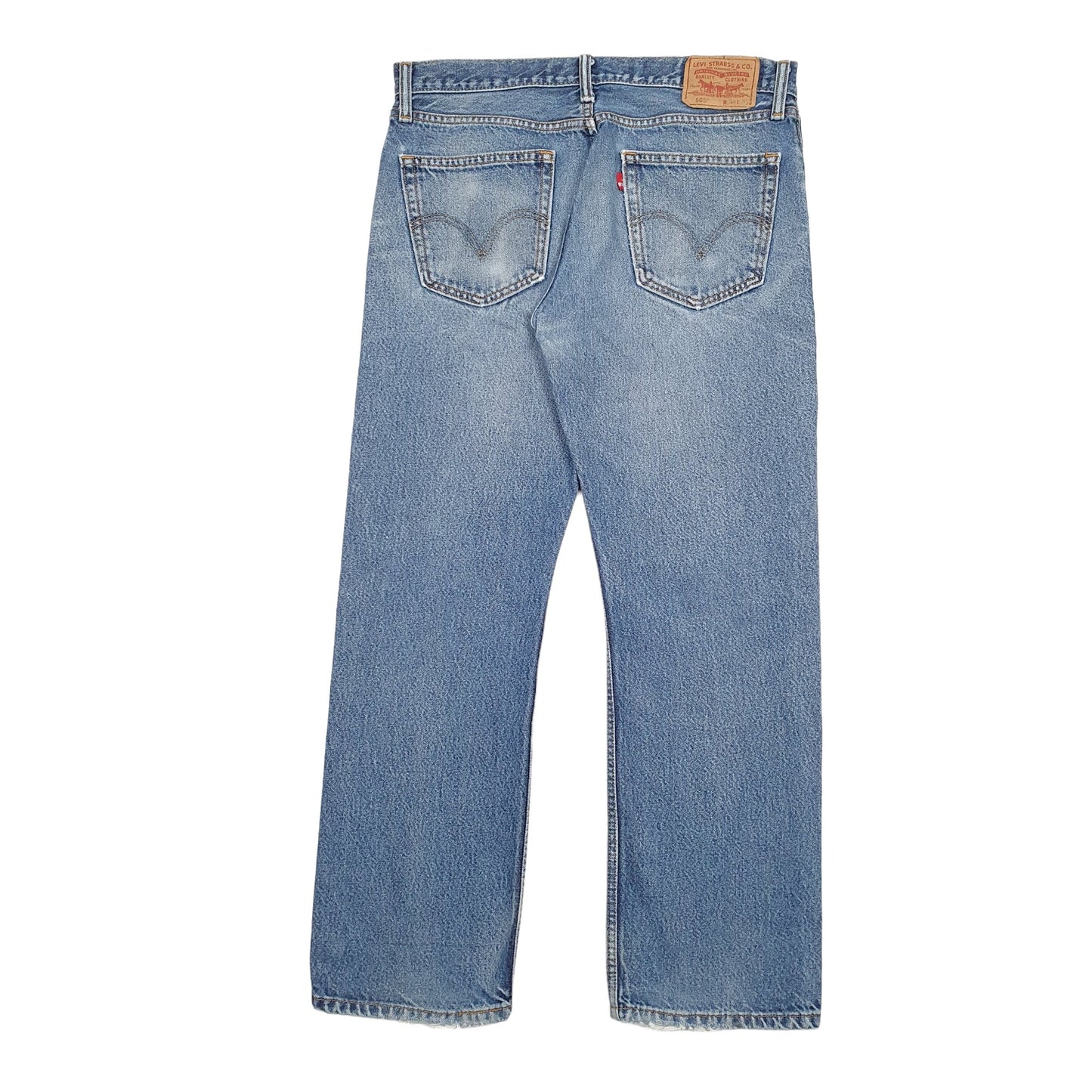 Mens Blue Levis  505 JeansW34 L30
