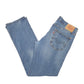 Mens Blue Levis Stretch 527 JeansW34 L32