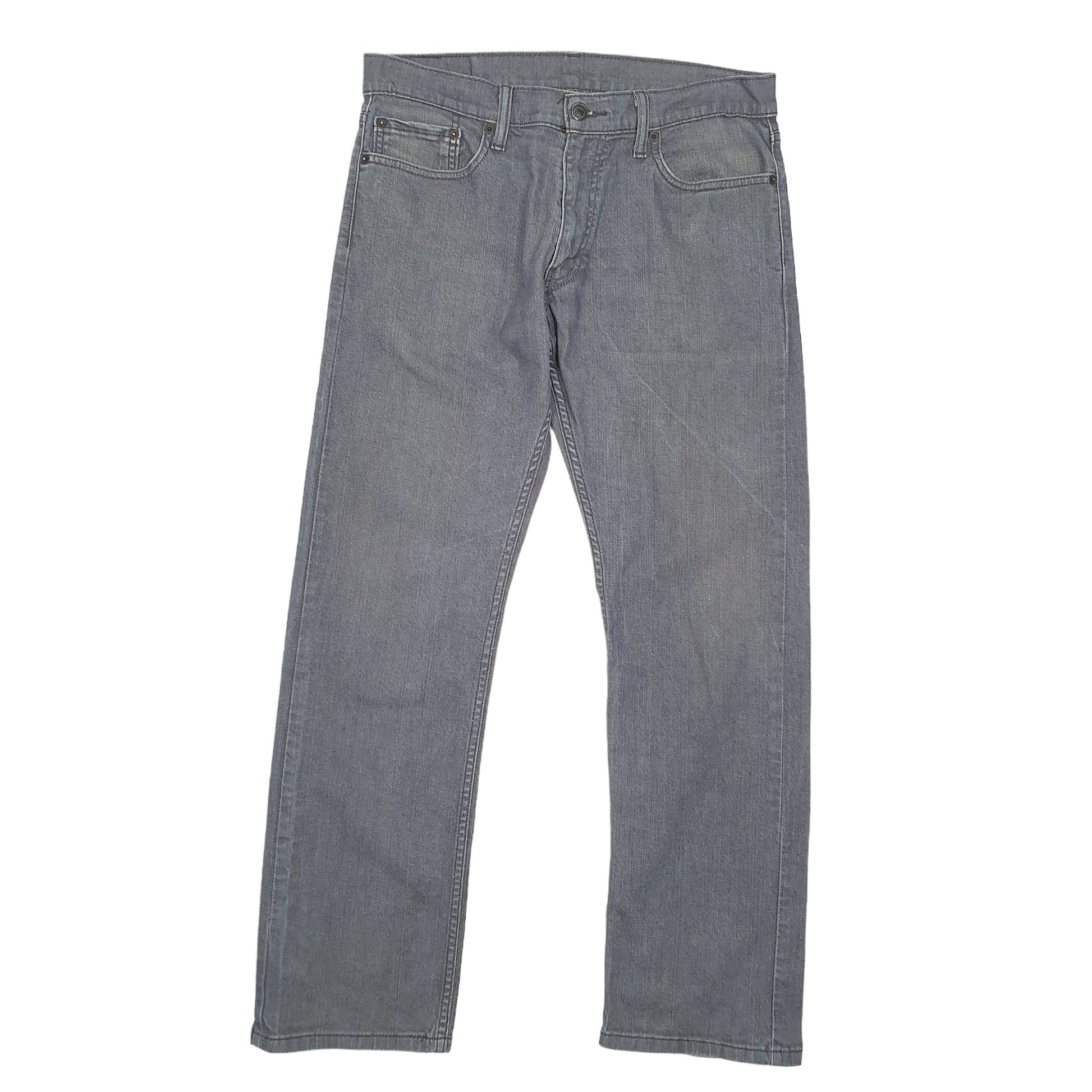 Mens Grey Levis  514 JeansW34 L32