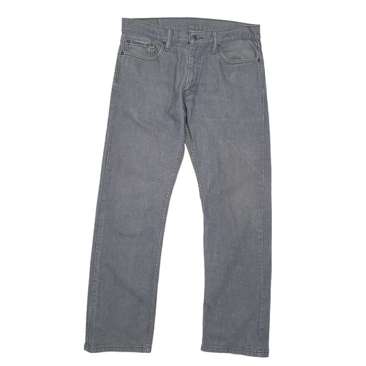 Mens Grey Levis  514 JeansW34 L32