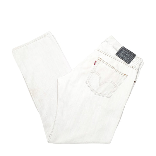 Mens Grey Levis 514 JeansW34 L32