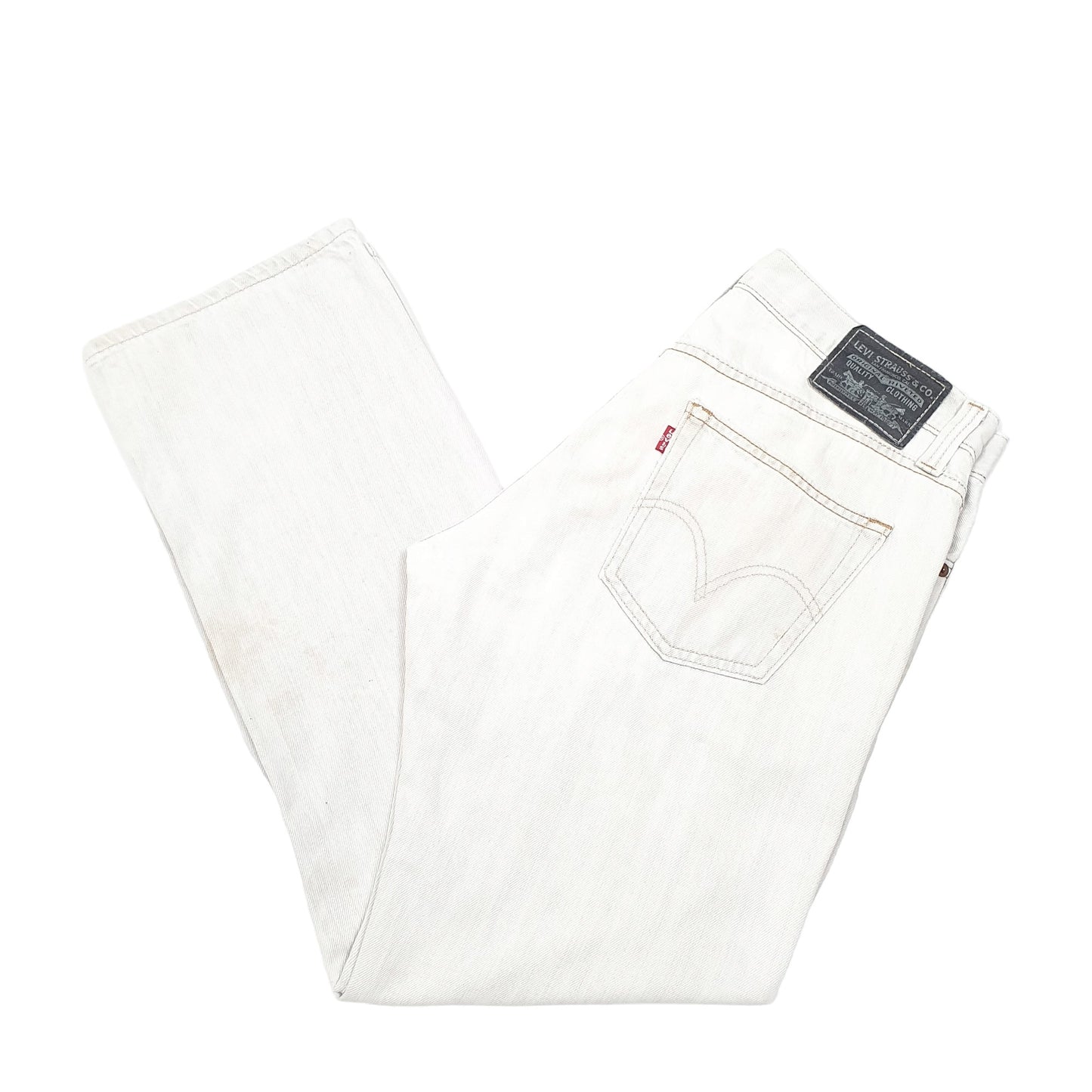 Mens Grey Levis  514 JeansW34 L32