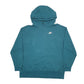 Mens Green Nike  Hoodie Jumper