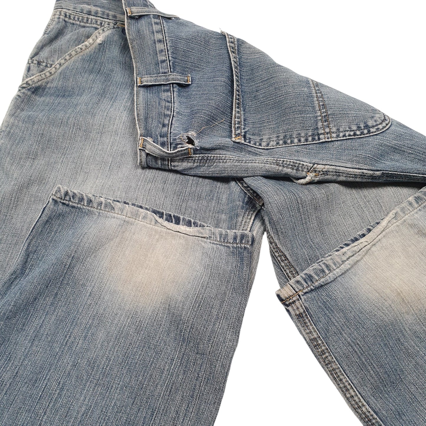 Mens Blue Carhartt Straight Casual JeansW32 L34