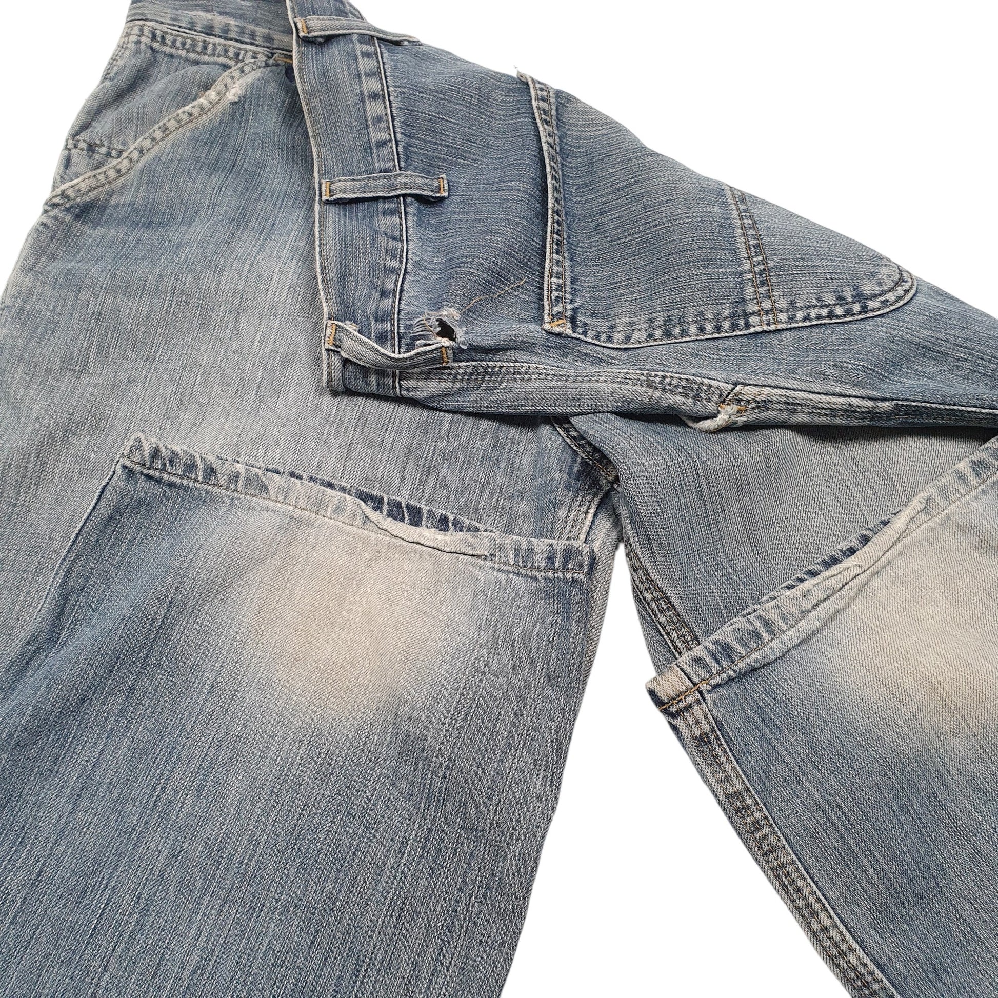 Mens Blue Carhartt Straight Casual JeansW32 L34