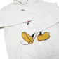 Mens White Disney Mickey Mouse Hoodie Jumper