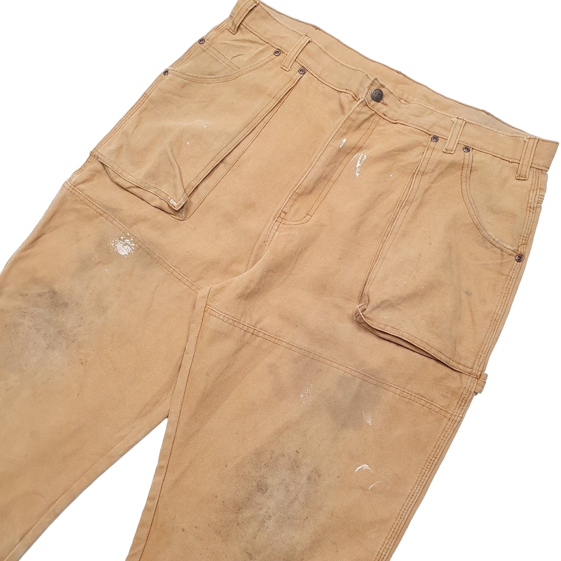 Mens Tan Dickies  Carpenter Trousers