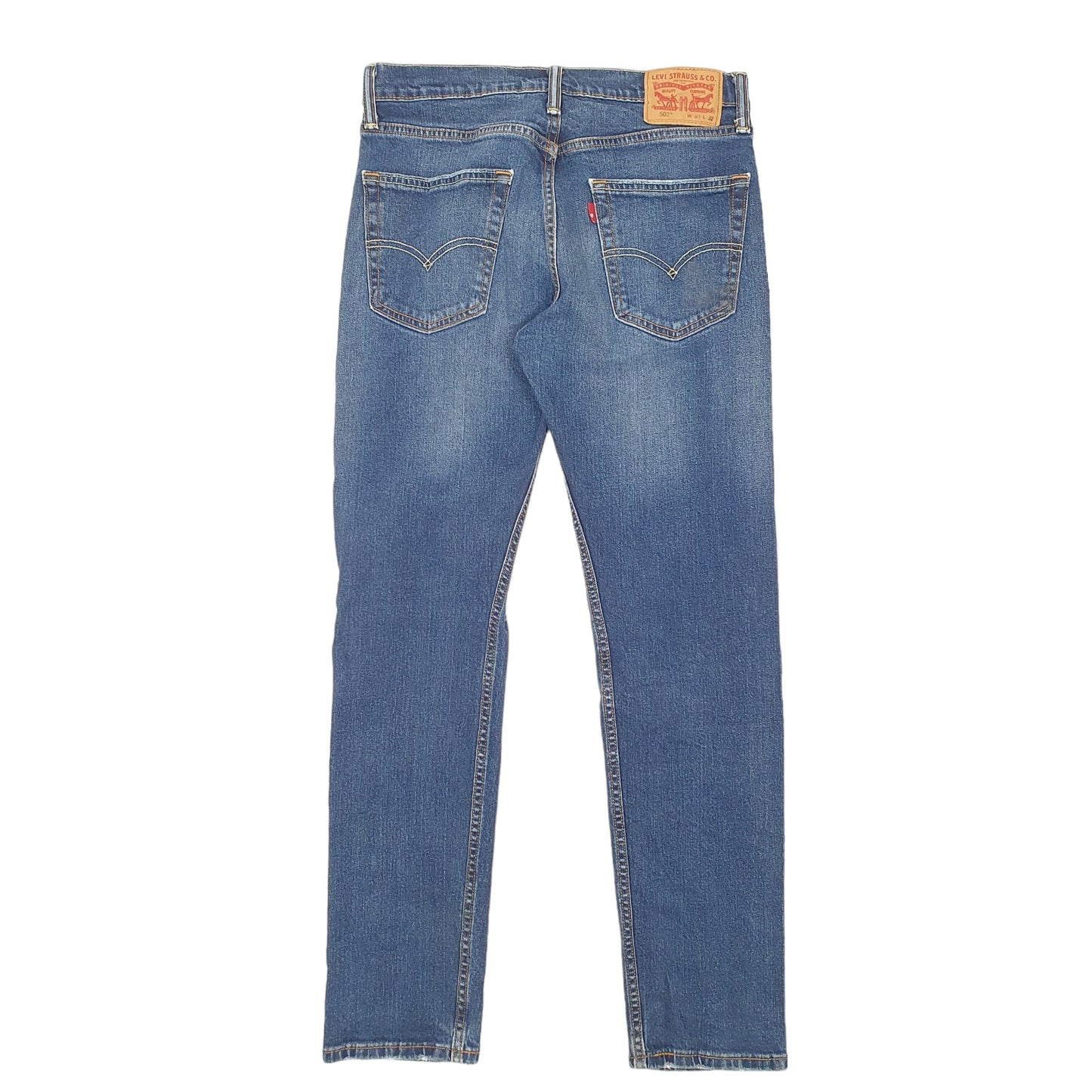 Mens Blue Levis Tapered 502 JeansW30 L30